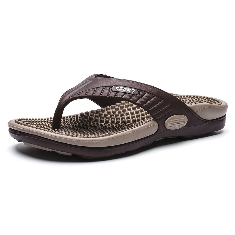 Massage flip-flops with footbed - Light and supportive