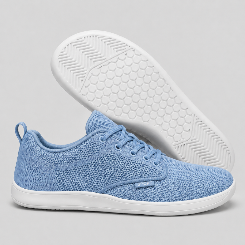 Comfort sneakers with extra toe room – Lightweight and supportive