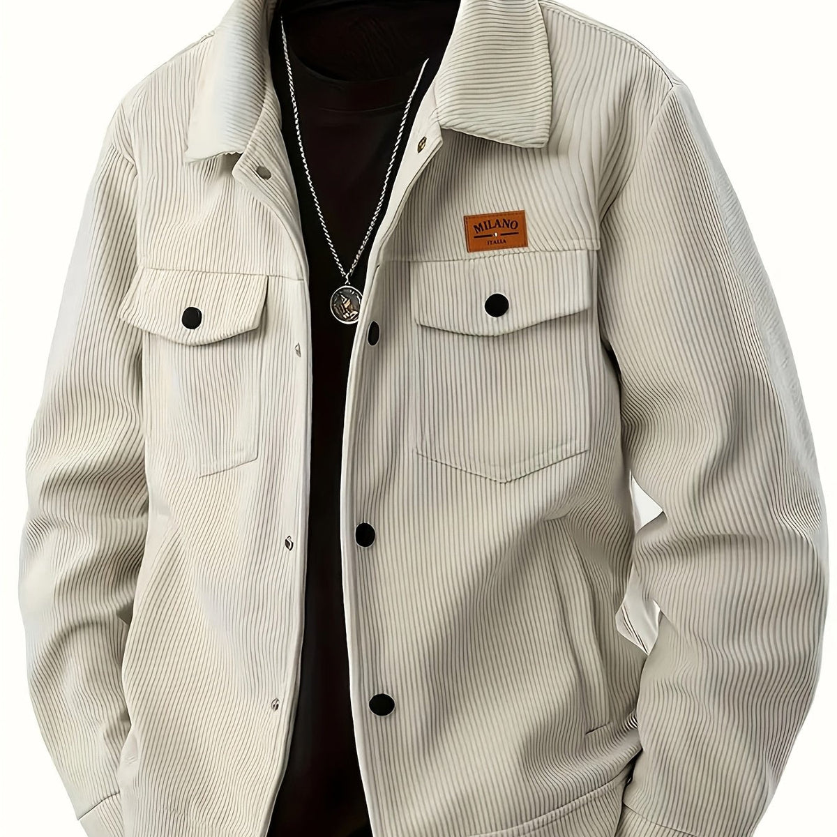 Heren corduroy overhemdjas - Casual en praktisch
