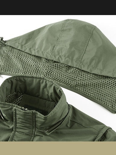 Heren outdoor shell jack - Licht en beschermend