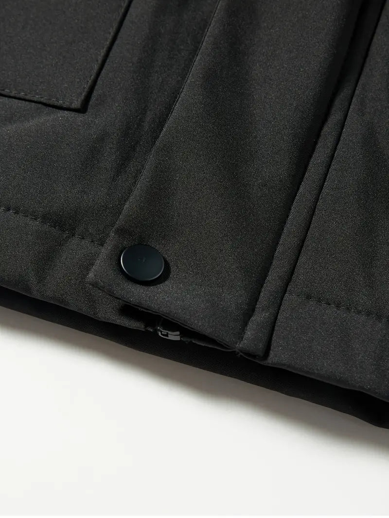 Heren winterparka regular fit - Warm en praktisch