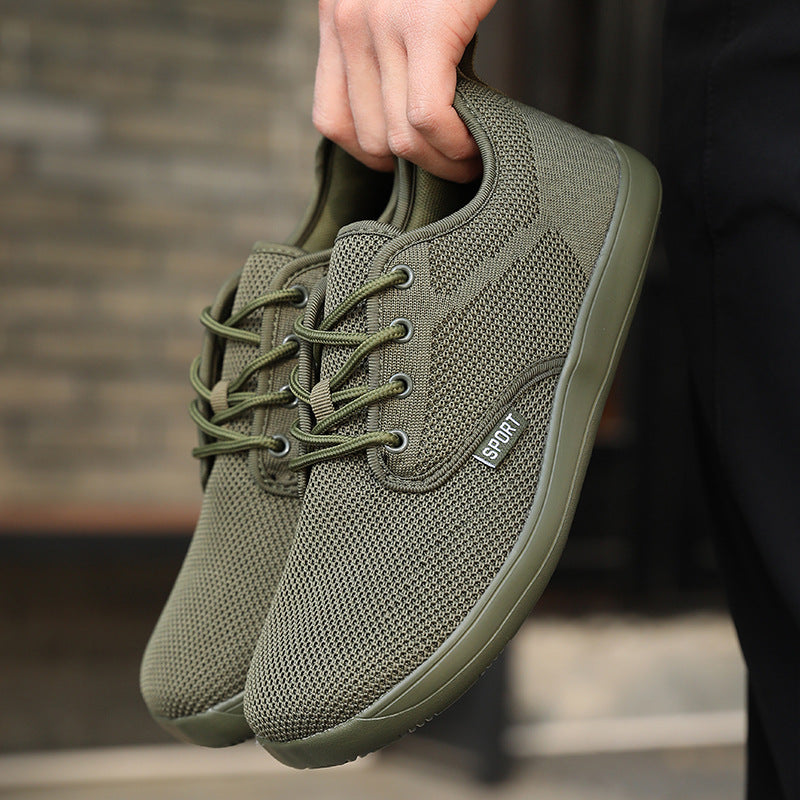 Barefoot sneakers met brede pasvorm - Ademend en licht