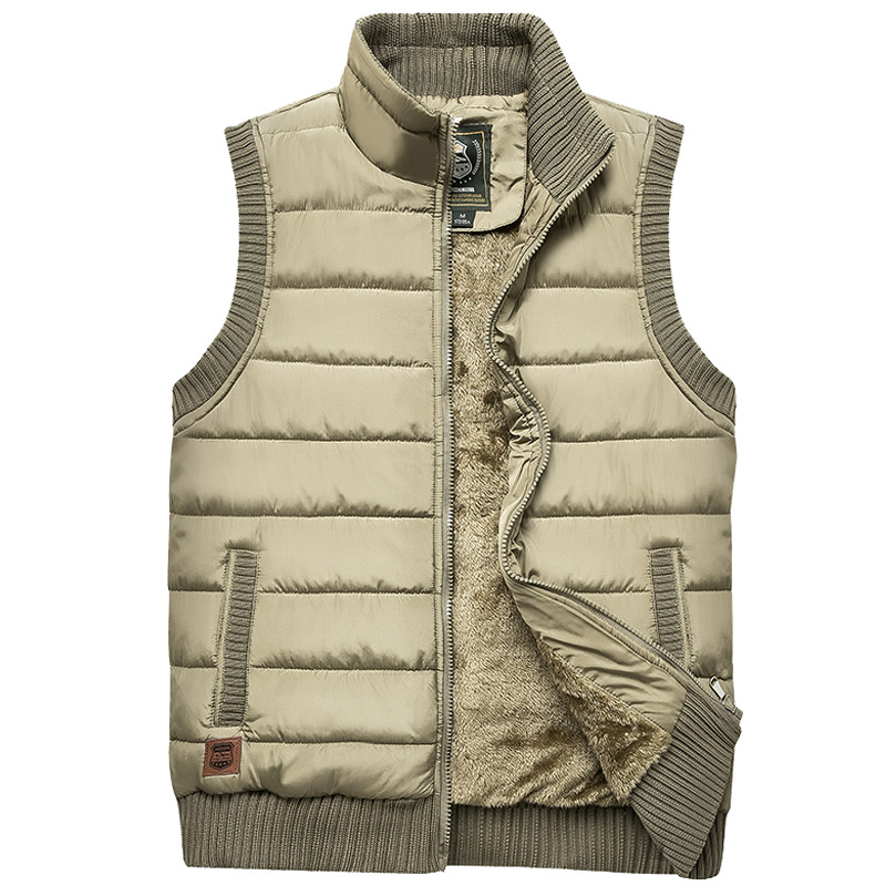 Gewatteerde heren bodywarmer met teddyvoering - Warm en licht