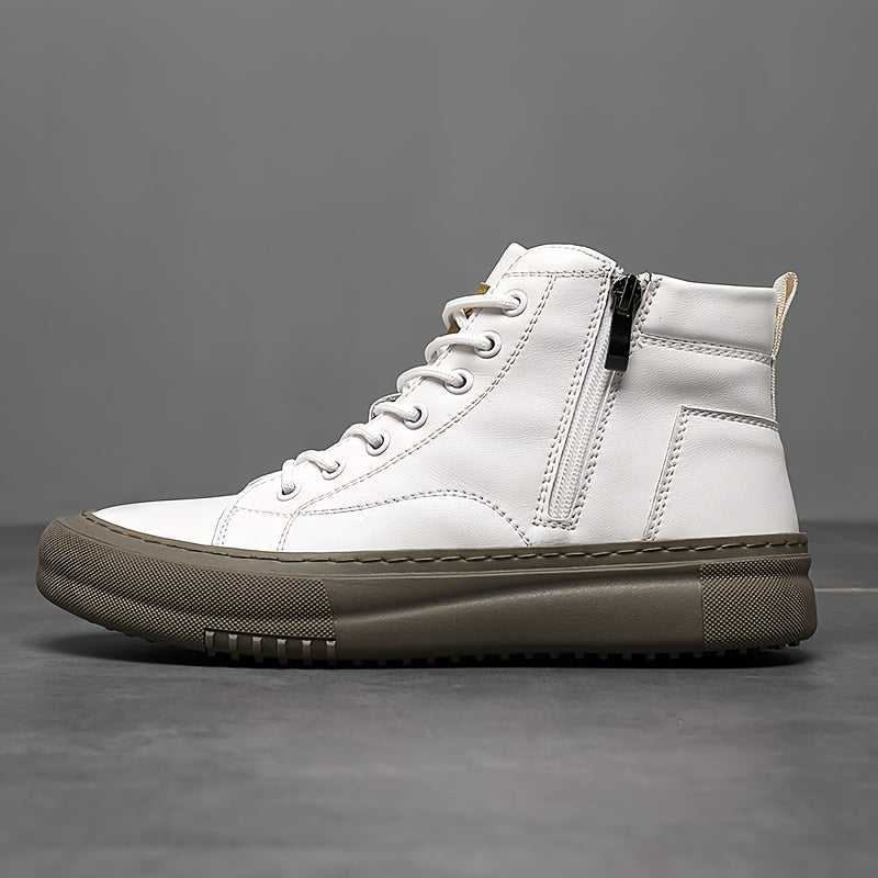Heren high-top sneakers met rits - Stevig en modern