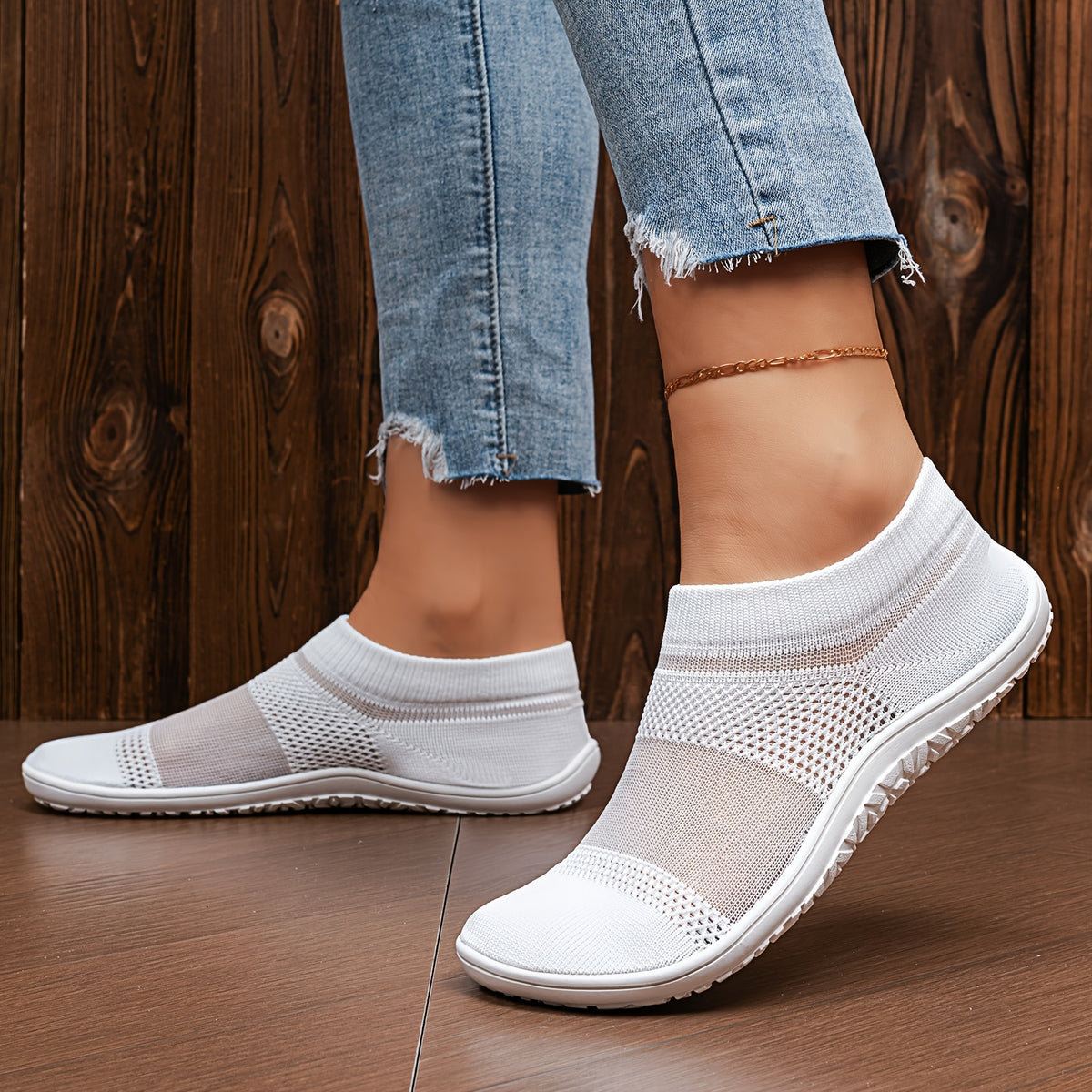Zero drop barefoot sneakers voor dames - Licht en ademend