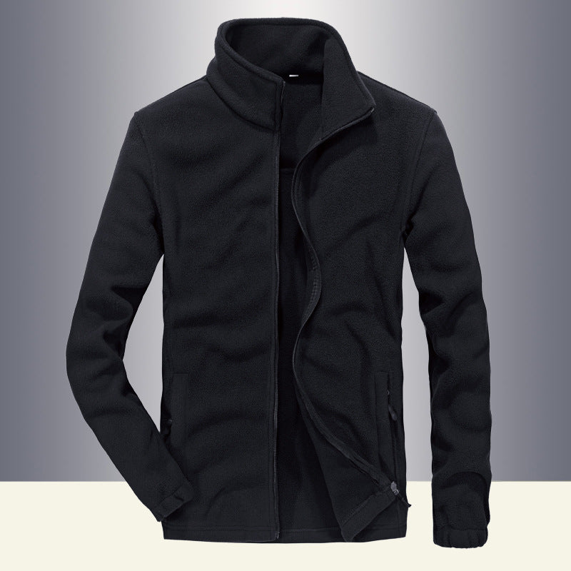Heren fleece outdoor jas - Warm en comfortabel