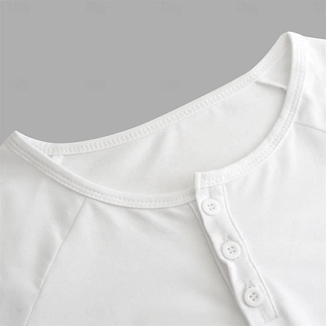 Henley shirt met lange mouwen voor heren - Eenvoudig en comfortabel