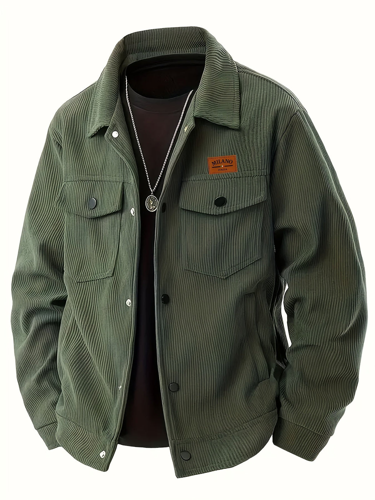 Heren corduroy overhemdjas - Casual en praktisch