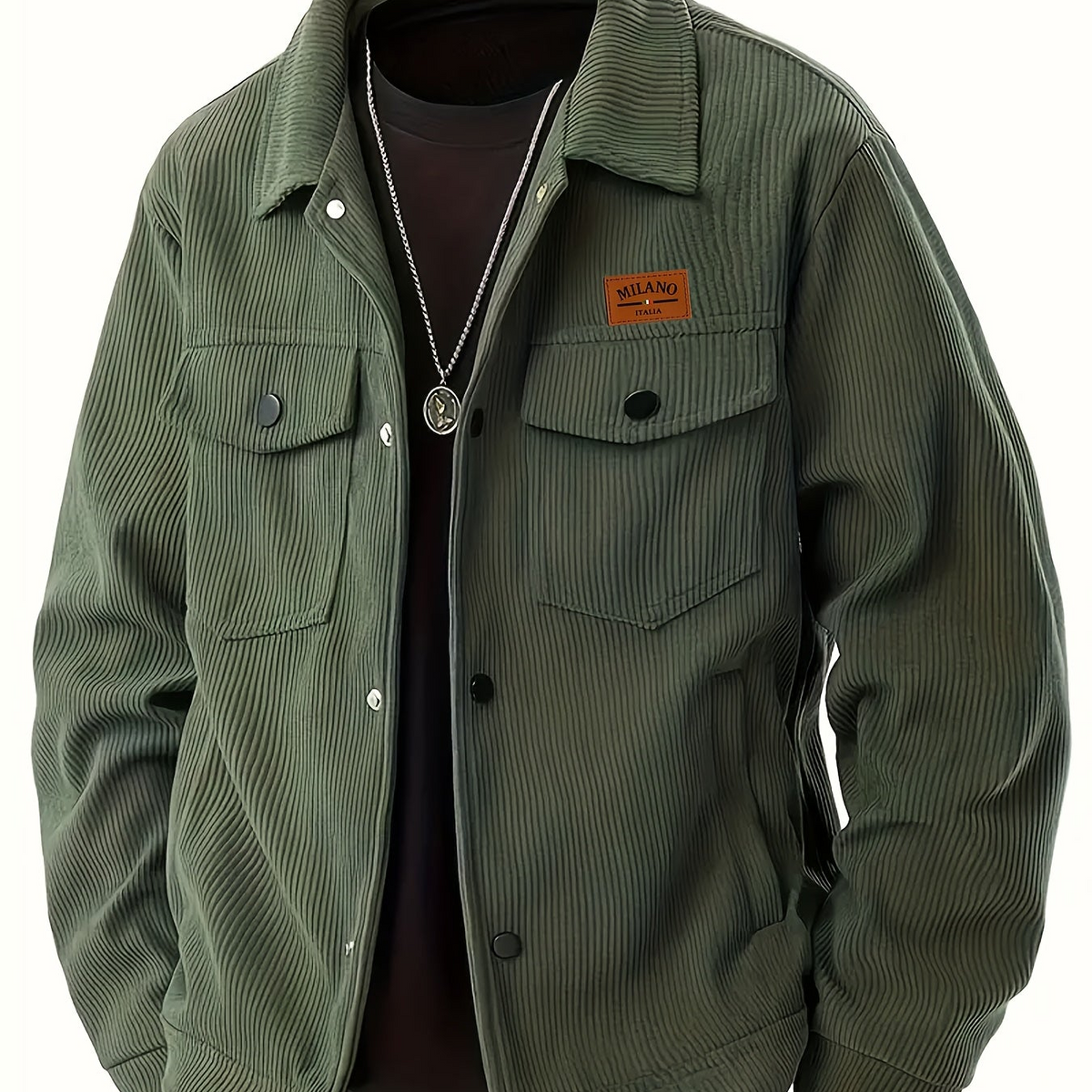 Heren corduroy overhemdjas - Casual en praktisch
