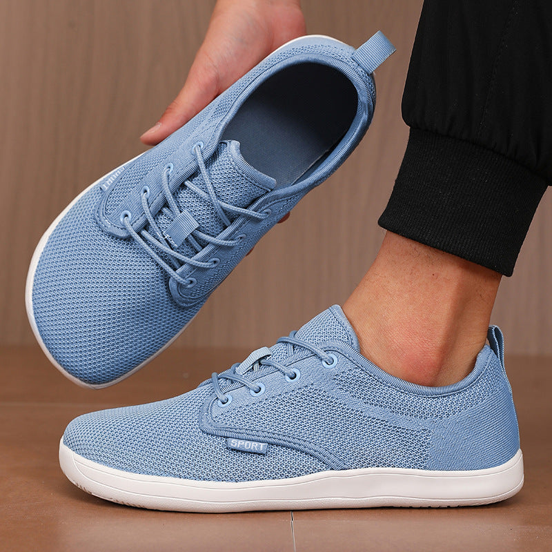 Barefoot sneakers met brede pasvorm - Ademend en licht