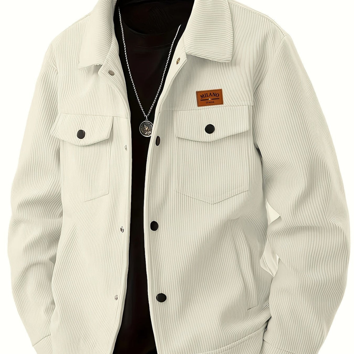 Heren corduroy overhemdjas - Casual en praktisch
