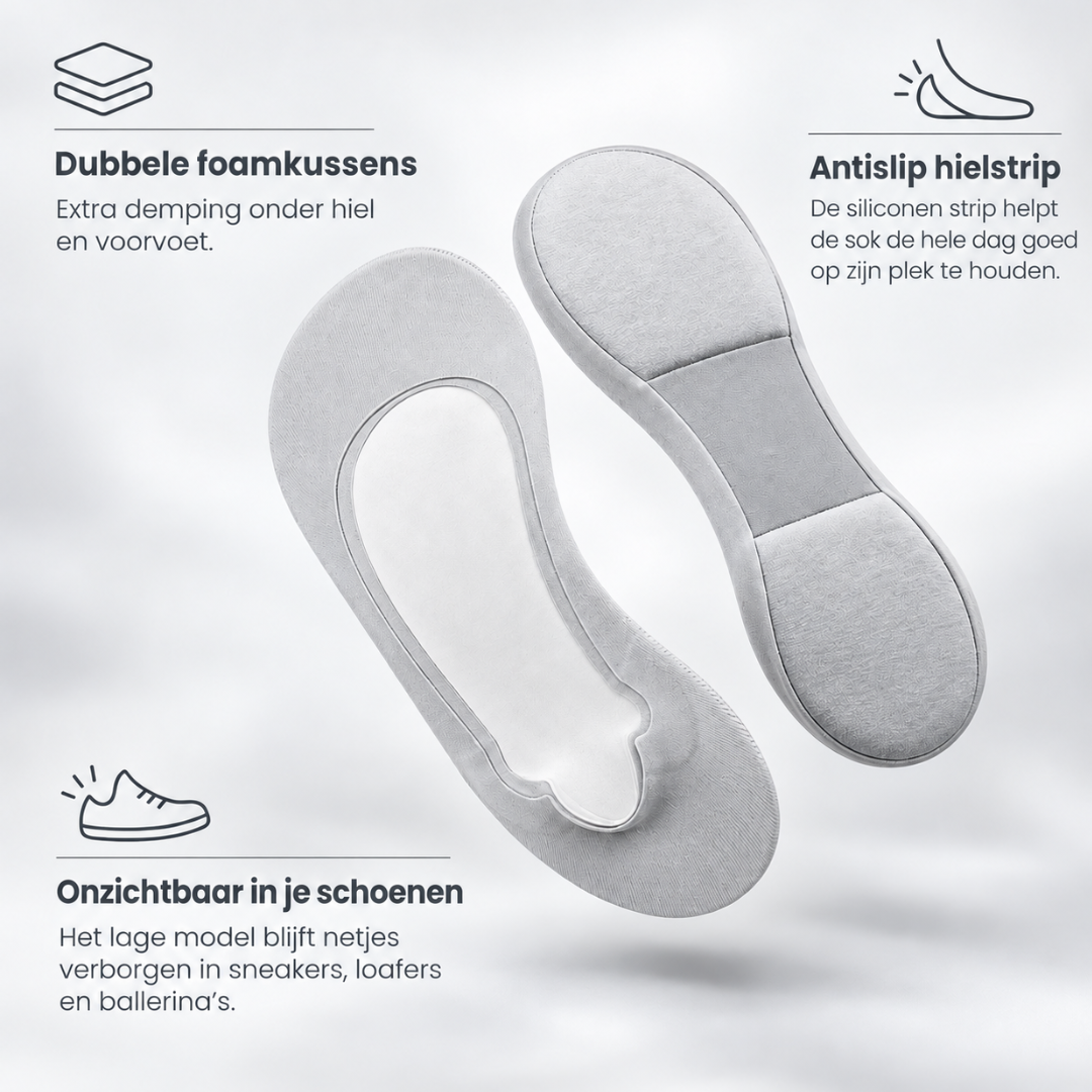 ComfortStep™ Cushioned Comfort Socks with Arch Support