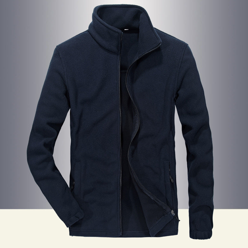 Heren fleece outdoor jas - Warm en comfortabel