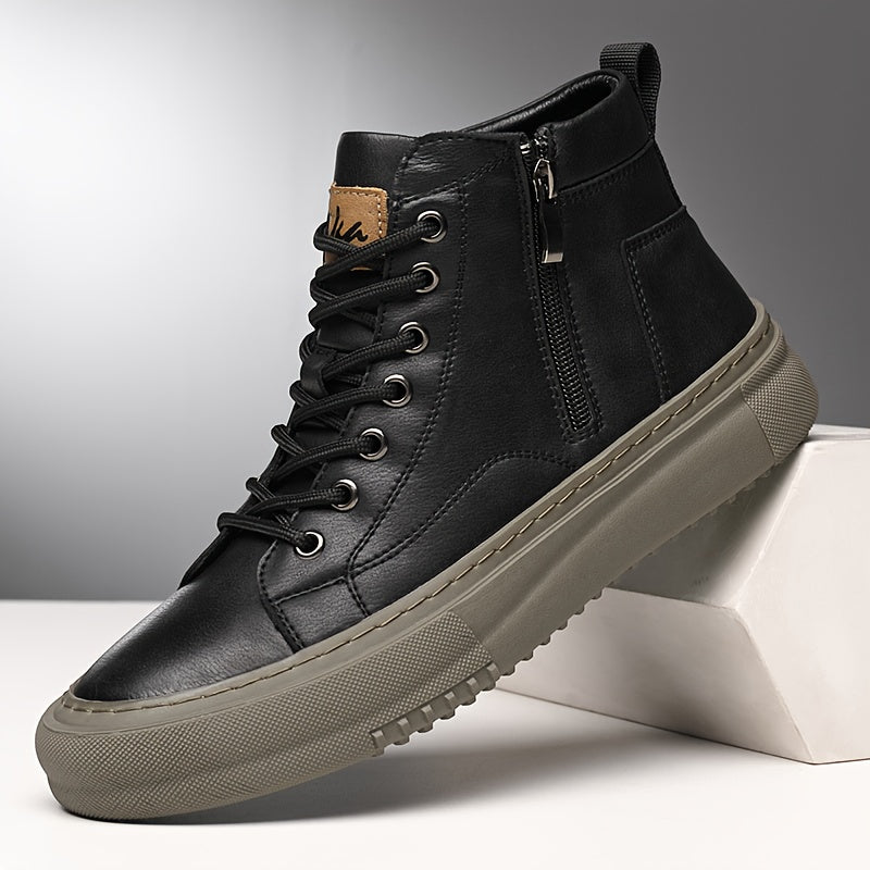 Heren high-top sneakers met rits - Stevig en modern