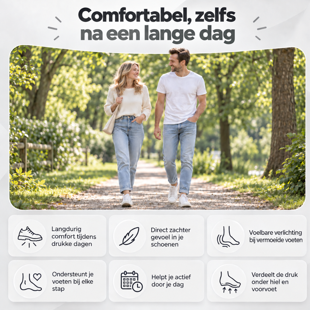 ComfortStep™ Cushioned Comfort Socks with Arch Support