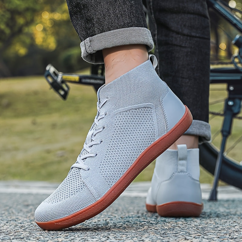 High-top barefoot shoes for men - Wide and natural