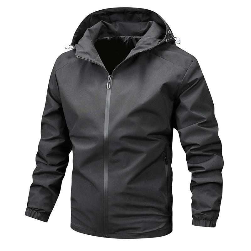 Casual herenjas met capuchon - Licht en veelzijdig