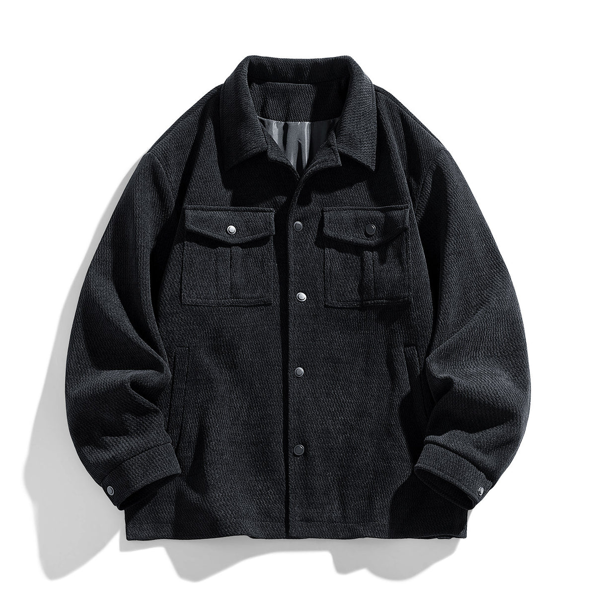 Heren outdoor werkjas met revers - Stevig en casual