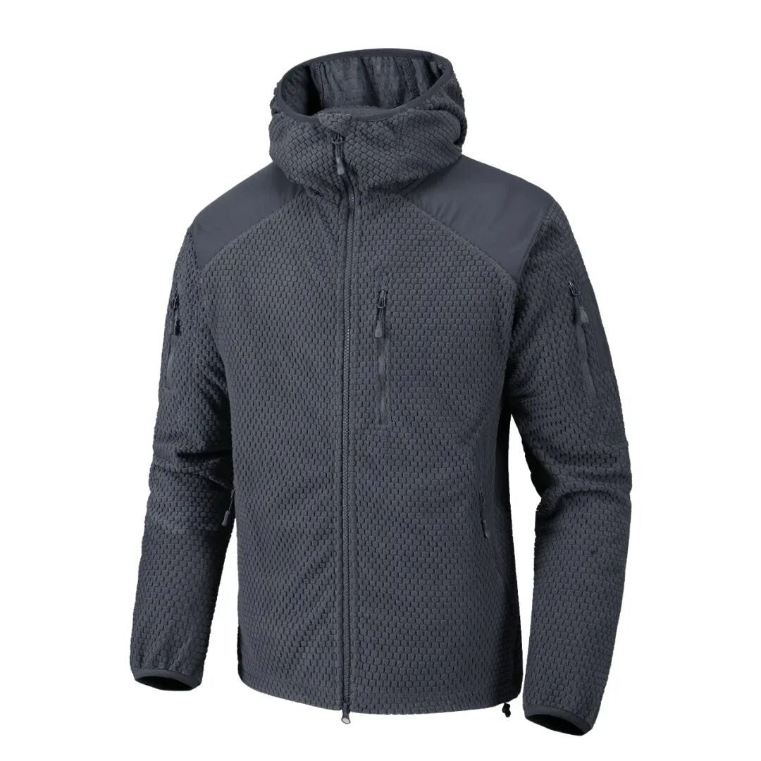 Heren fleece hoodie met rits - Licht en warm