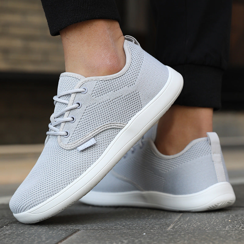 Barefoot sneakers met brede pasvorm - Ademend en licht