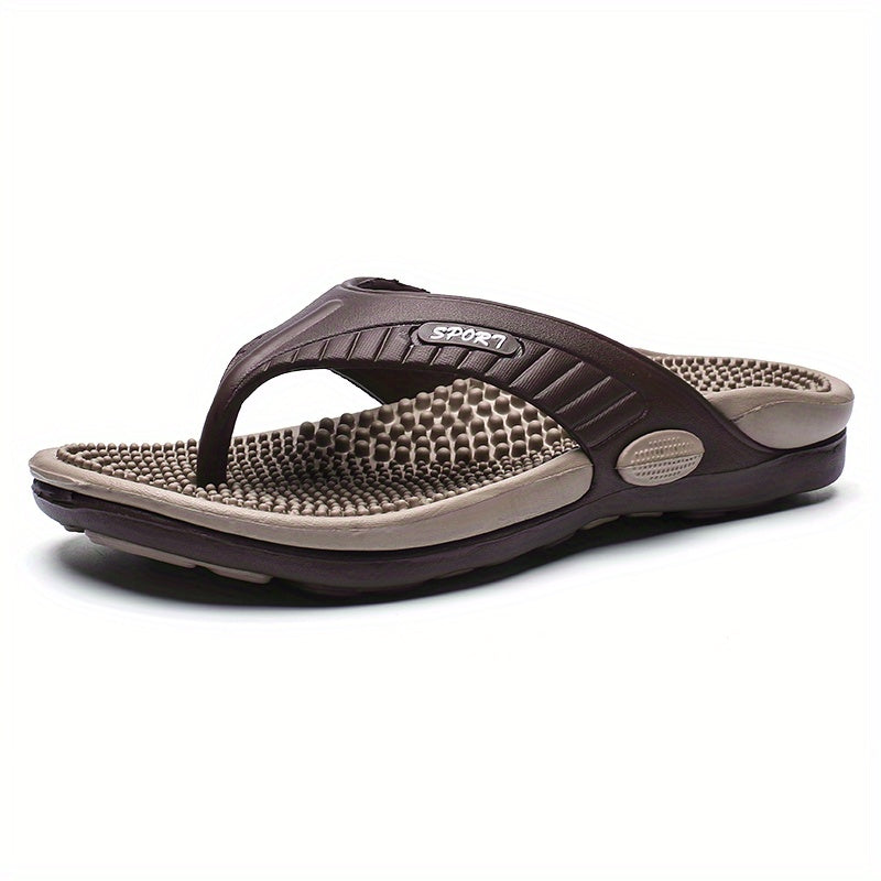 Massage flip-flops with footbed - Light and supportive