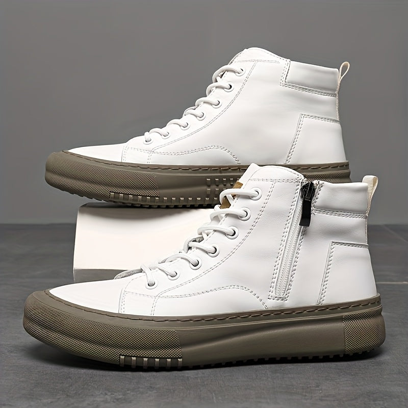 Heren high-top sneakers met rits - Stevig en modern