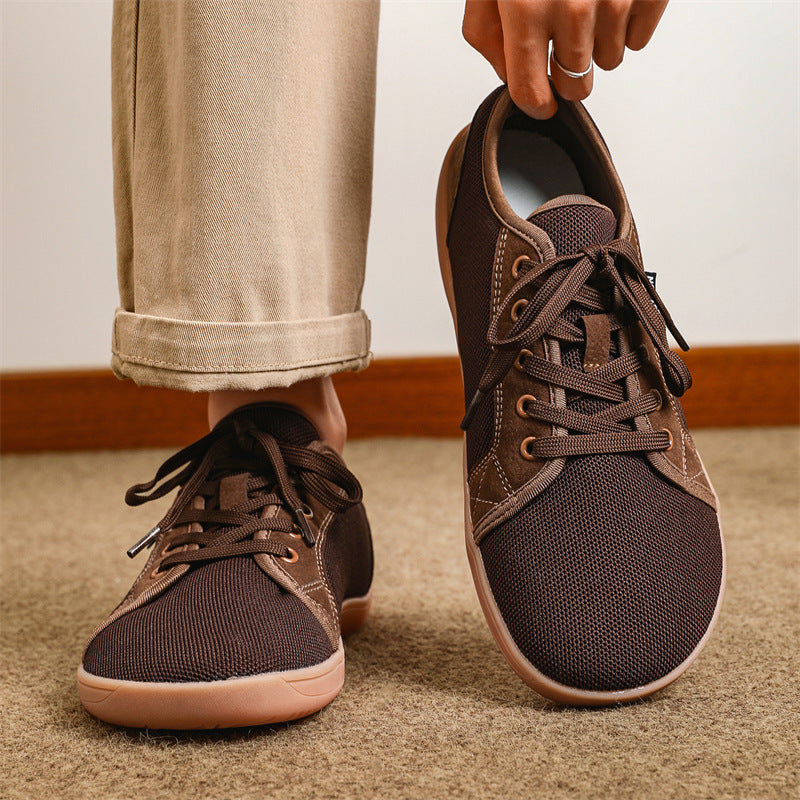 Wide barefoot sneakers for men - Breathable and lightweight
