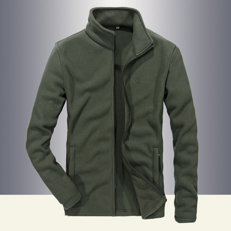 Heren fleece outdoor jas - Warm en comfortabel