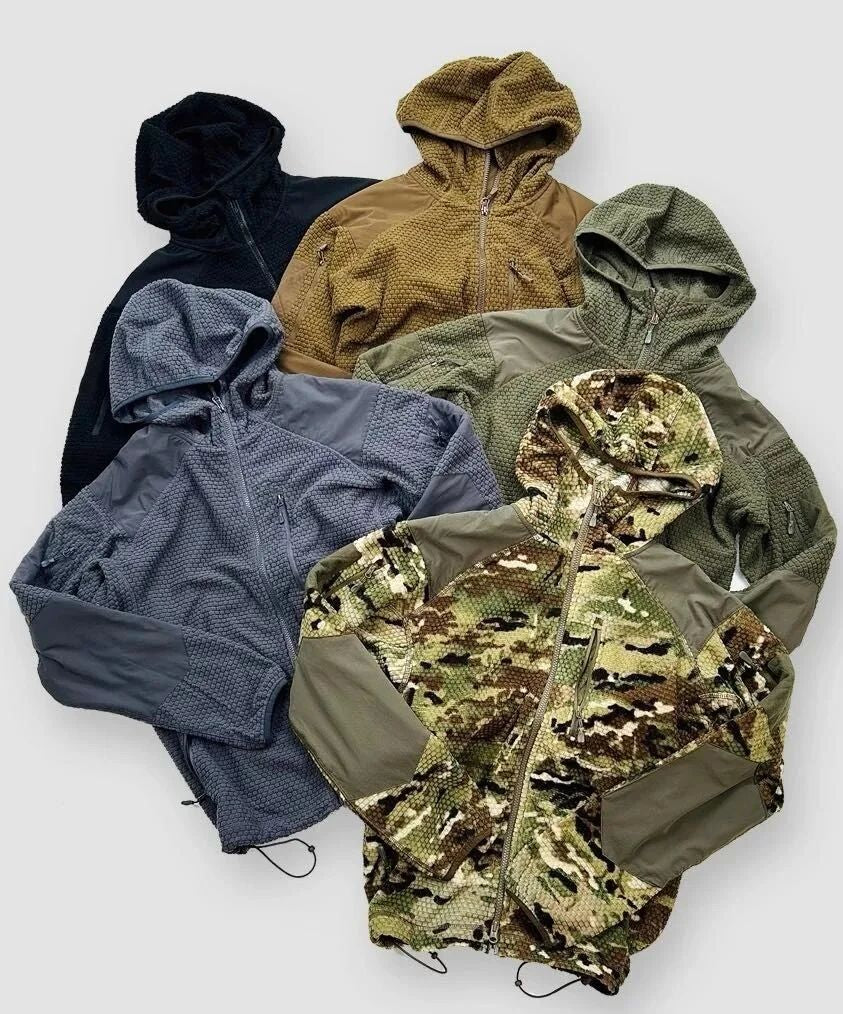Heren fleece hoodie met rits - Licht en warm