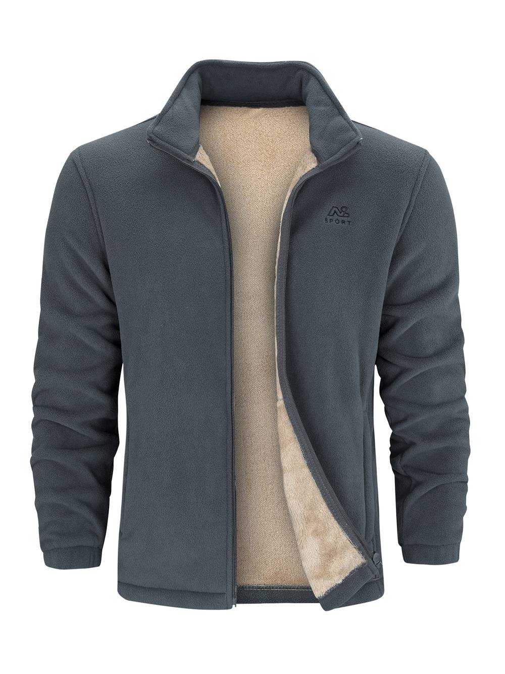 Heren fleecevest met warme voering - Comfortabel en praktisch