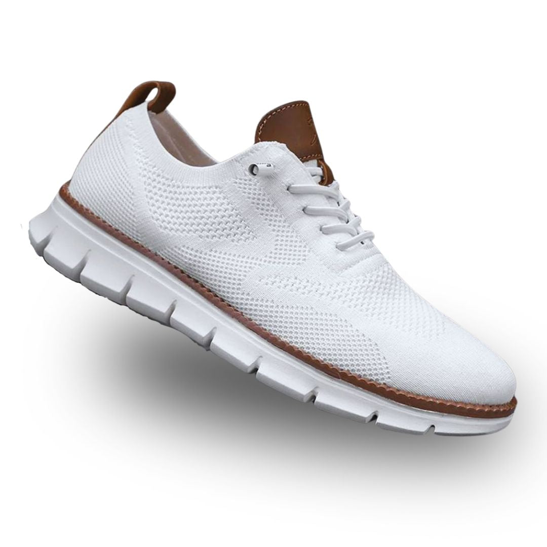 Heren ademende sneakers met brede neus - Licht en comfortabel