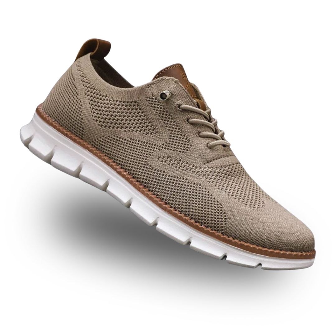 Heren ademende sneakers met brede neus - Licht en comfortabel