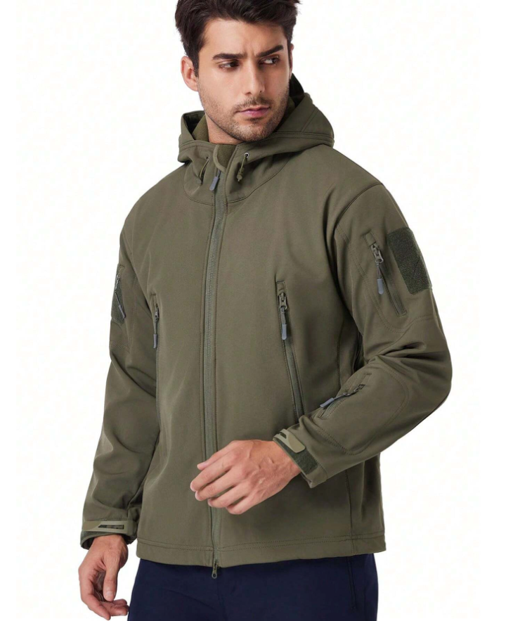 Heren outdoor set met jas en broek - Warm en waterafstotend