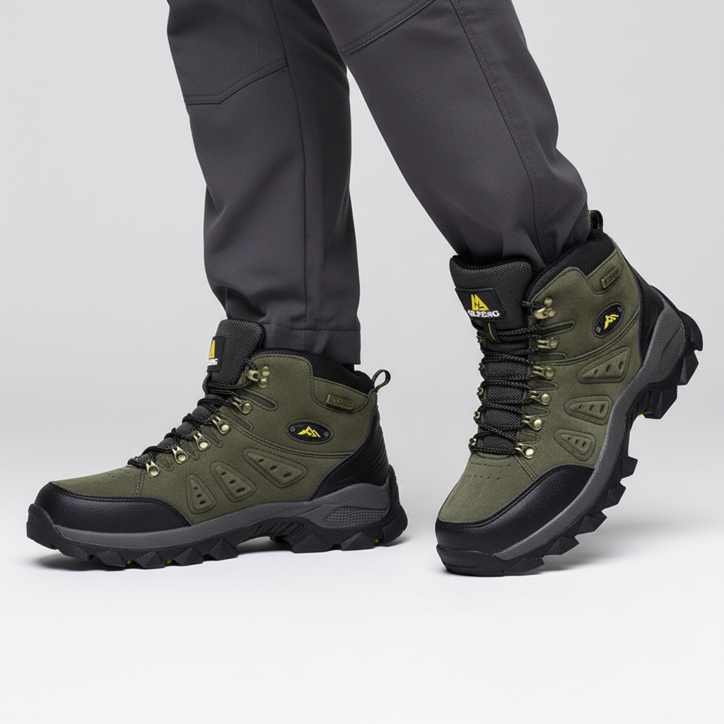 Hoge wandelschoenen met enkelbescherming - Stevig en ondersteunend