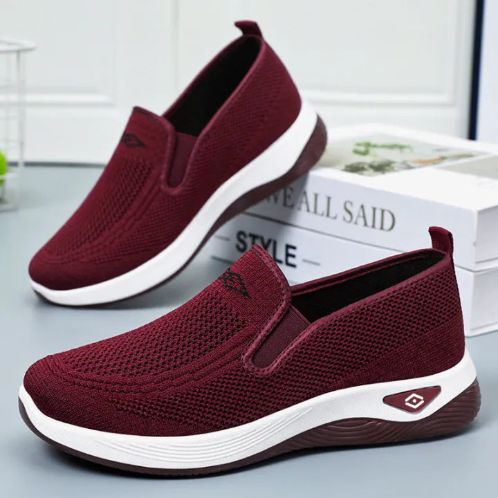 Dames plateau instapsneakers - Licht en comfortabel