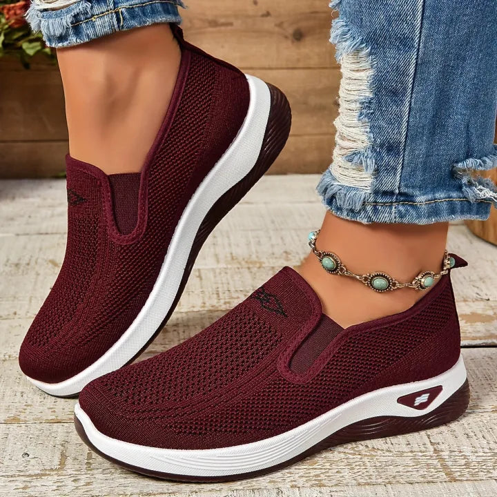 Dames plateau instapsneakers - Licht en comfortabel