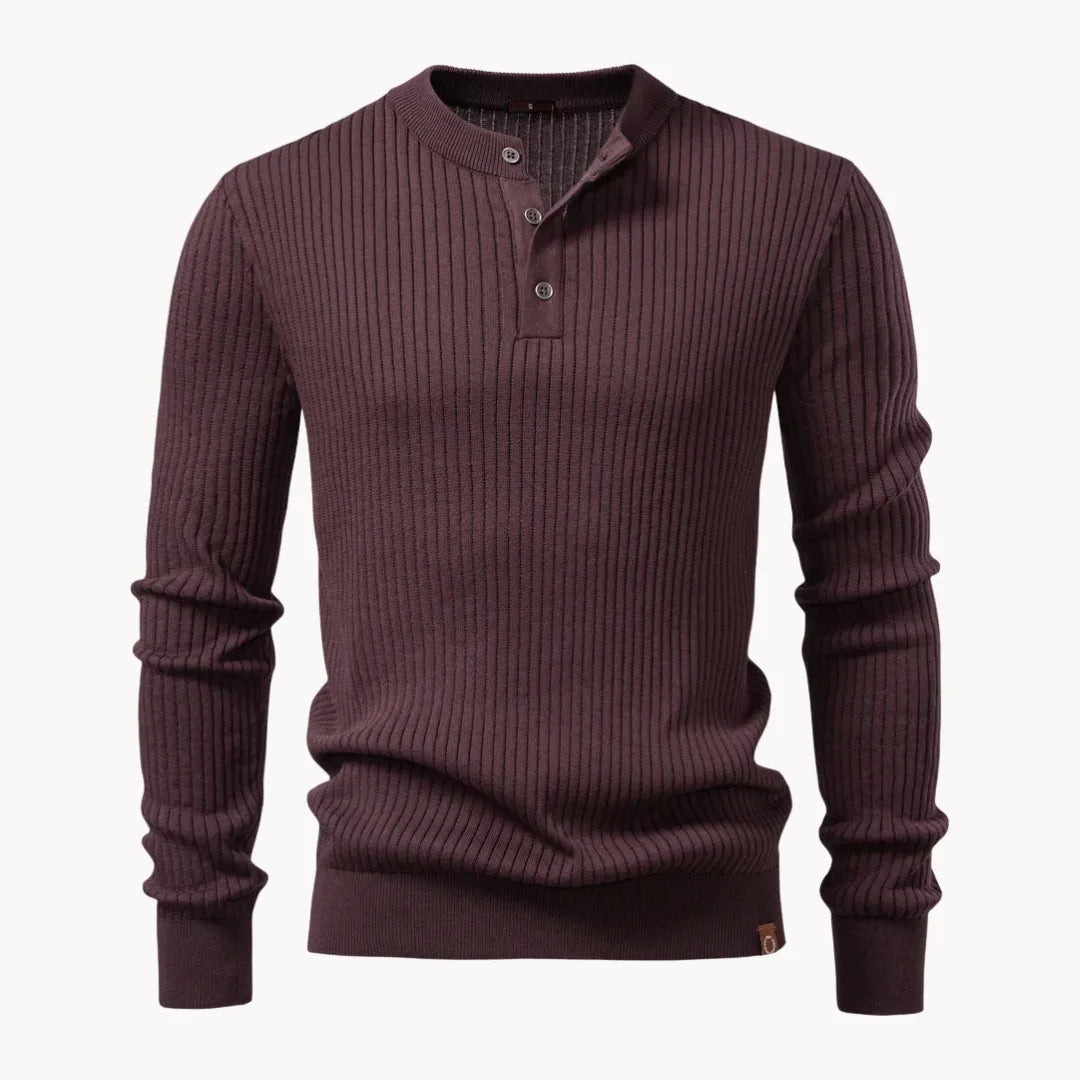 Heren ronde-hals trui Federico - Elegant en warm