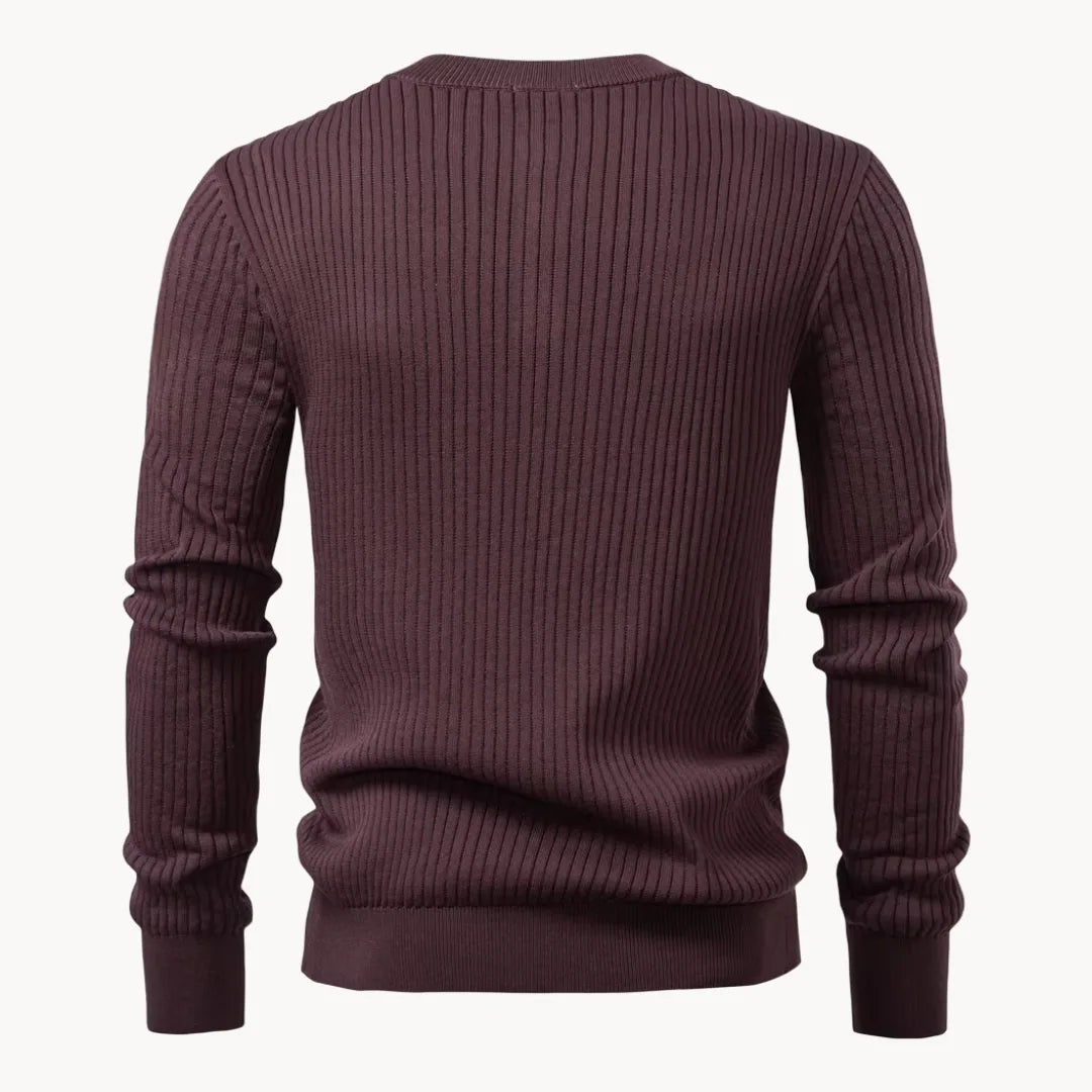 Heren ronde-hals trui Federico - Elegant en warm