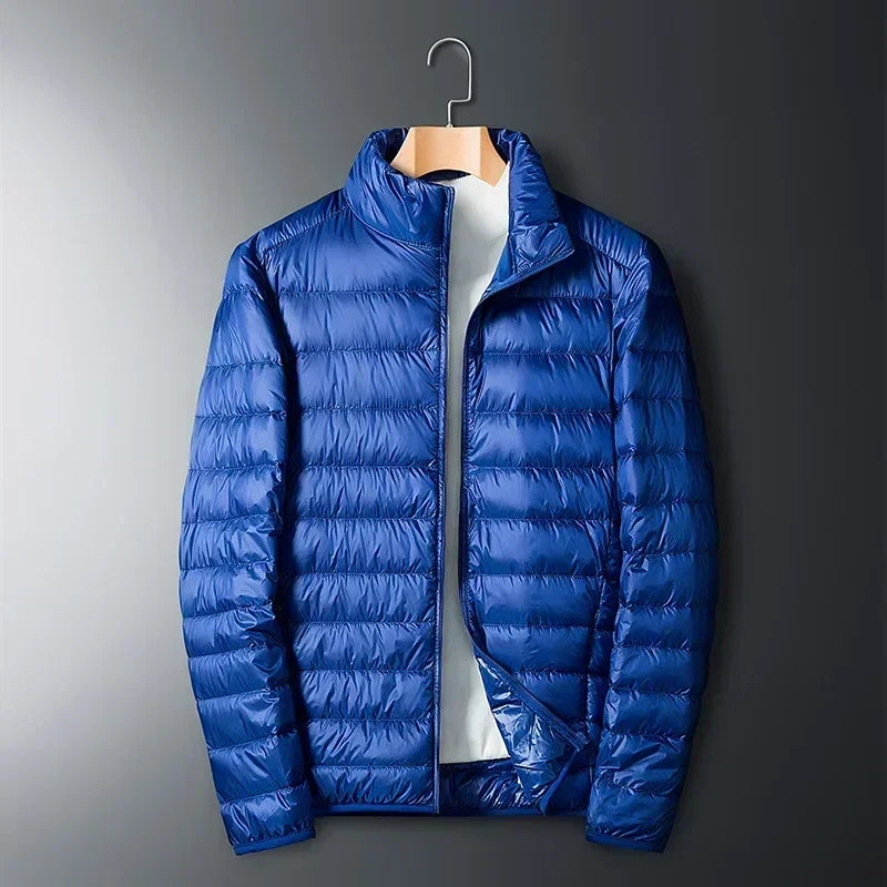 Lichtgewicht puffer jas voor heren - Compact en warm