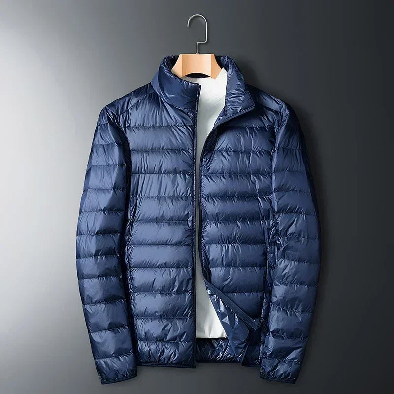 Lichtgewicht puffer jas voor heren - Compact en warm