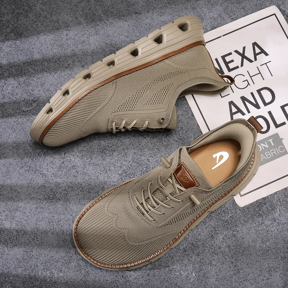 Barefoot sneakers for men with a wide toe box – Minimalist hiking shoes with zero drop for natural comfort