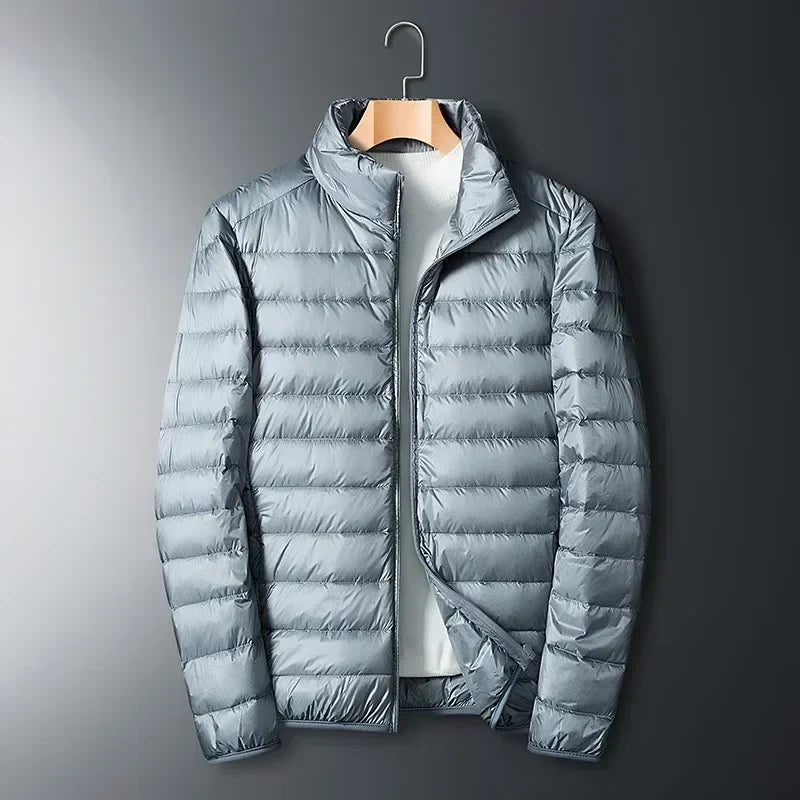 Lichtgewicht puffer jas voor heren - Compact en warm