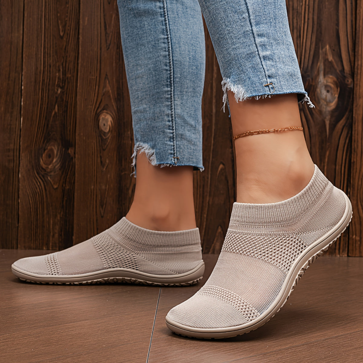 Zero drop barefoot sneakers voor dames - Licht en ademend