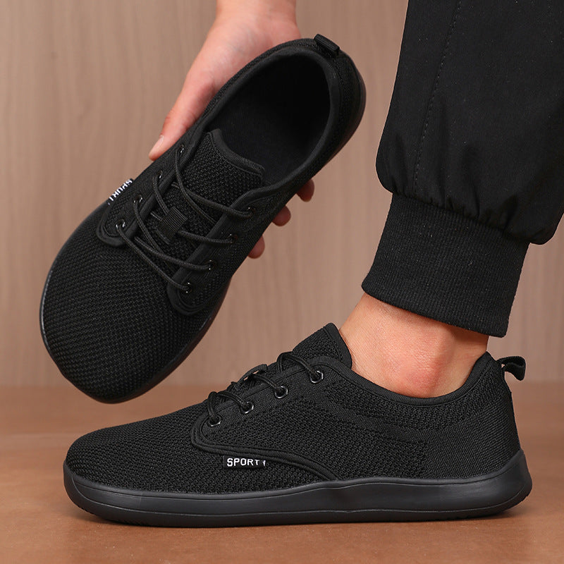 Barefoot sneakers met brede pasvorm - Ademend en licht
