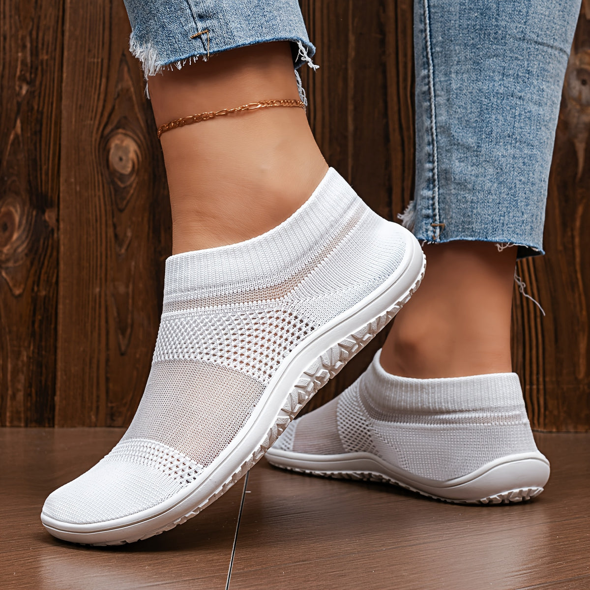 Zero drop barefoot sneakers voor dames - Licht en ademend
