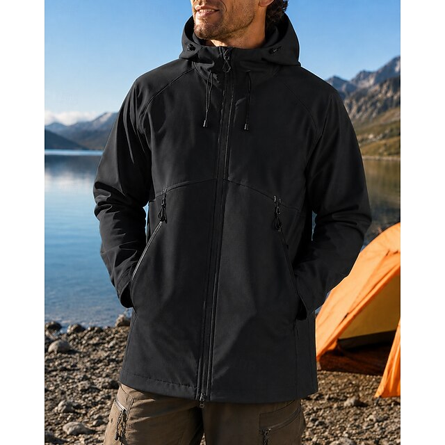Waterproof men's hiking jacket - Light and breathable