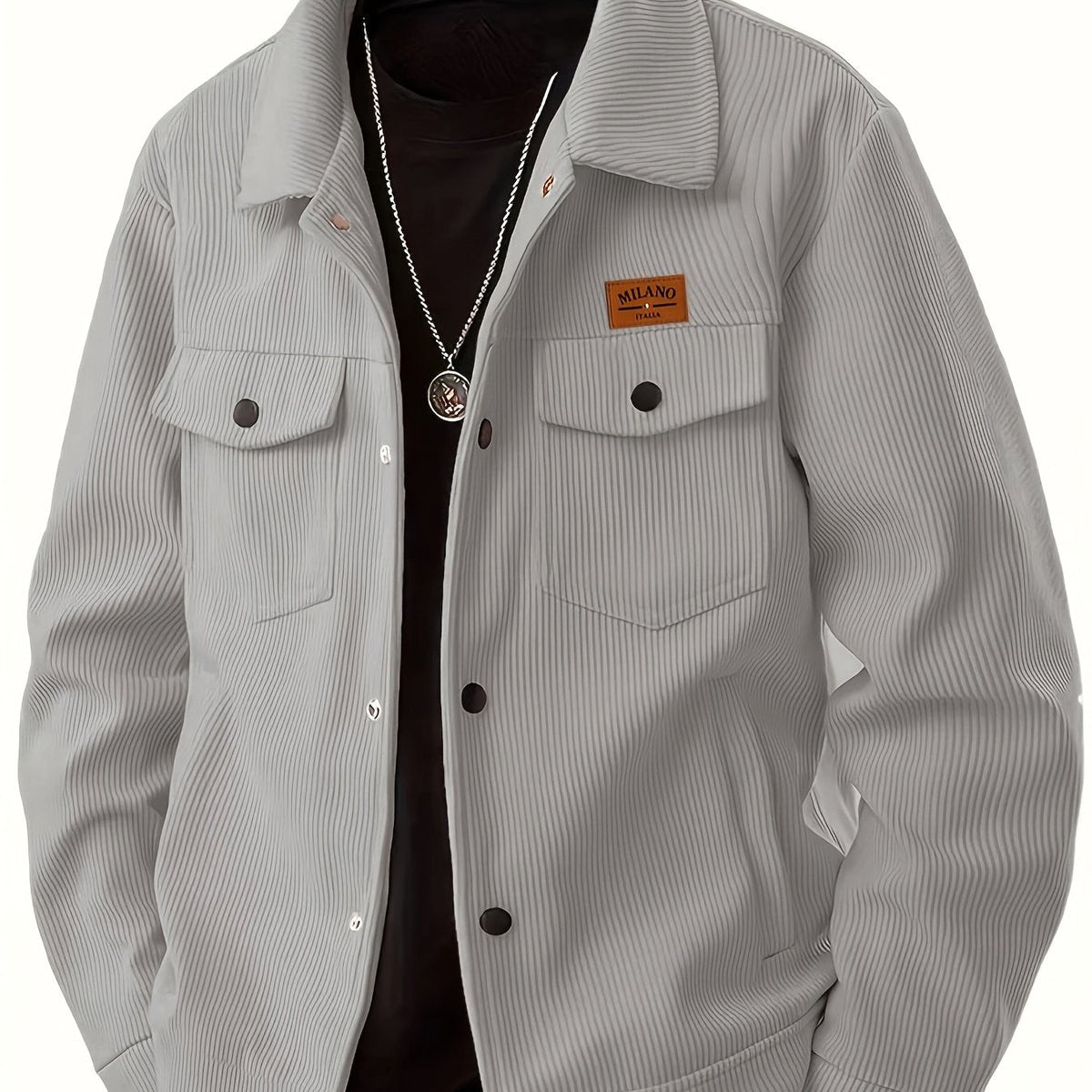 Heren corduroy overhemdjas - Casual en praktisch