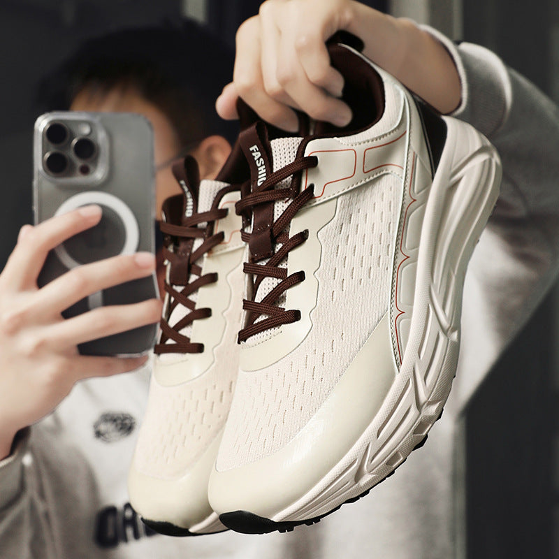 Dikke zool sneakers met verhogend effect - Casual en stevig