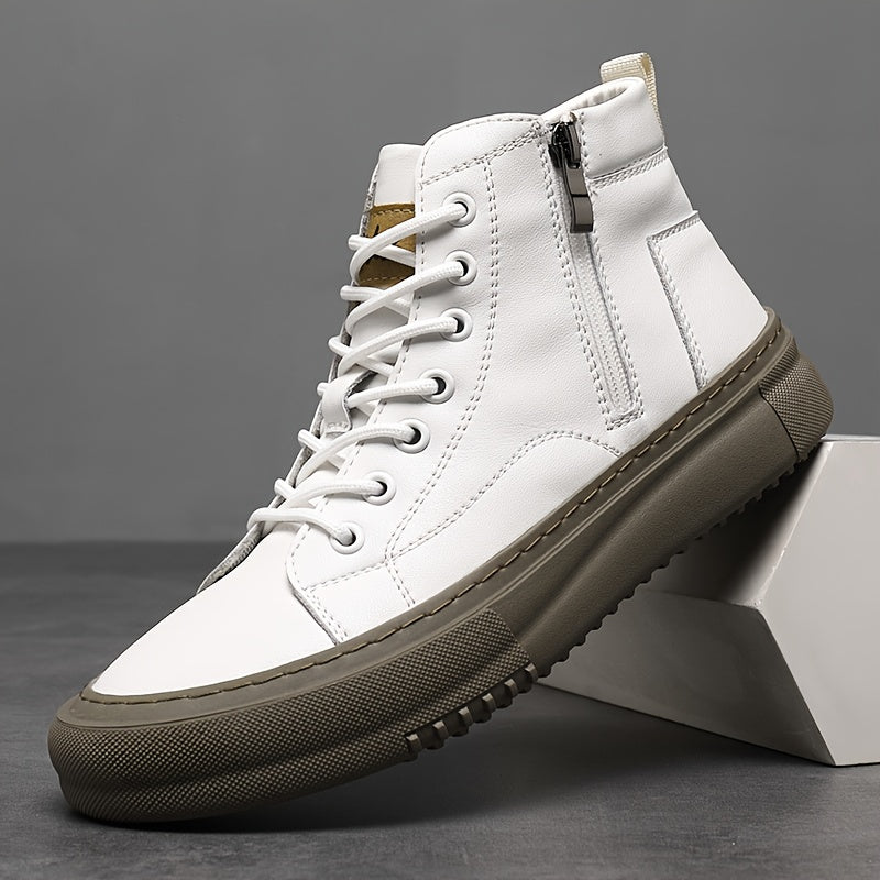 Heren high-top sneakers met rits - Stevig en modern