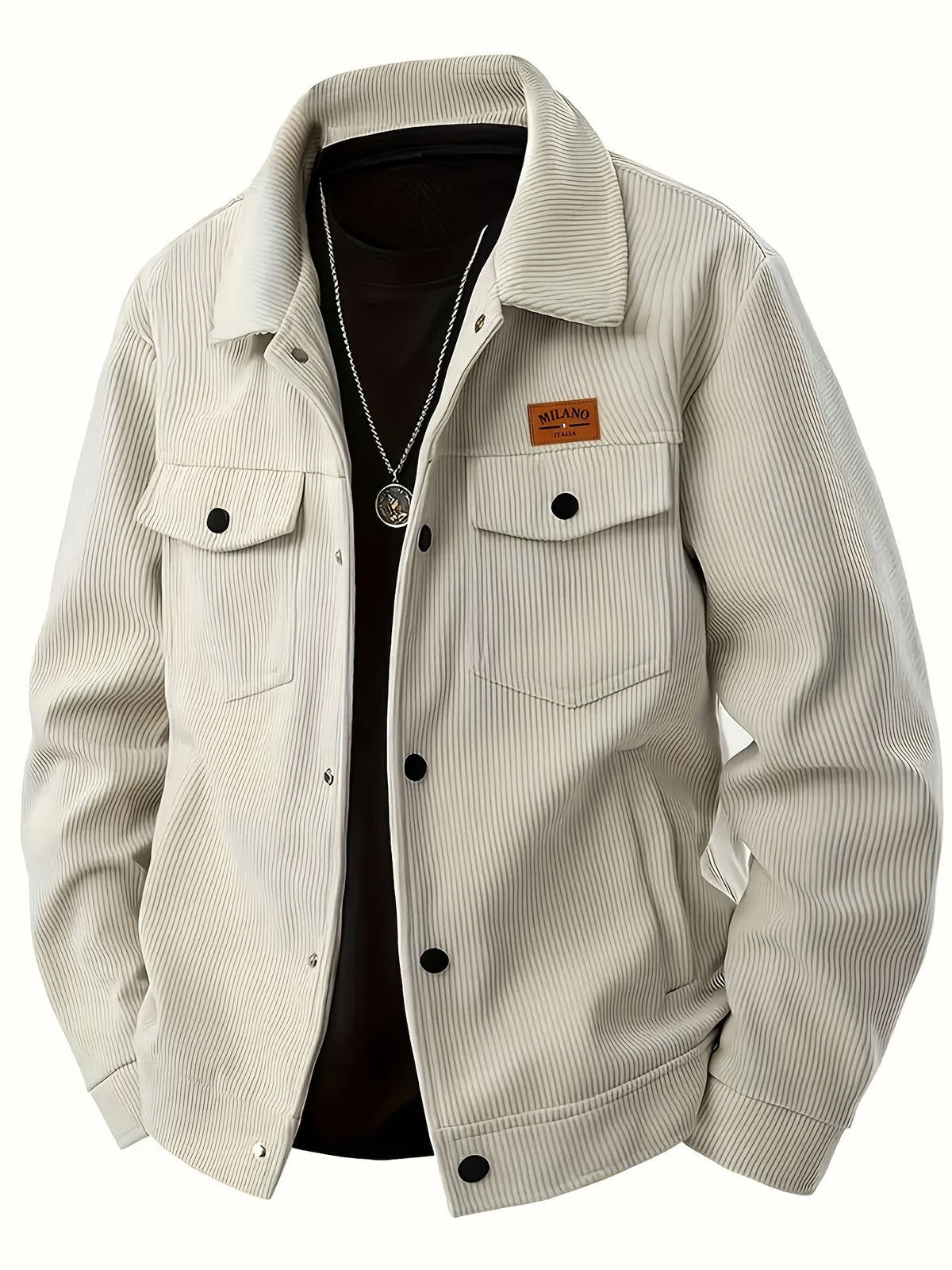 Heren corduroy overhemdjas - Casual en praktisch